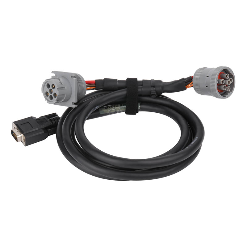 High Quality J1708 J1939 Male to Female D-SUB 15Pin Deutsch Connector Plug Y Cable Splitter for Code Readers