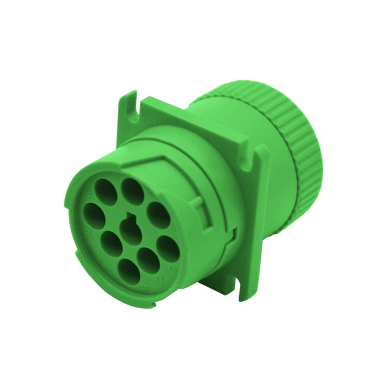 How does a locking mechanism prevent accidental disconnection during driving?