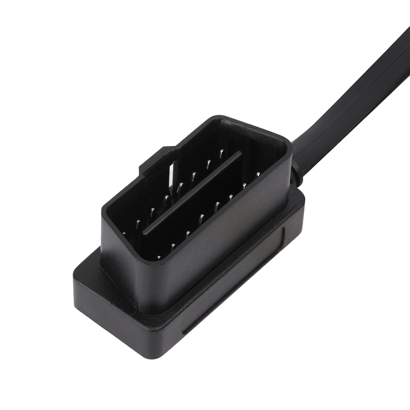 Custom 16 Pin Male Female Obd II Obd 2 Obd Ii Obd2 Extension Cable