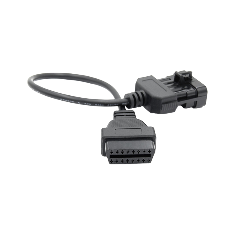 Custom 16 Pin Male Female Obd II Obd 2 Obd Ii Obd2 Extension Cable