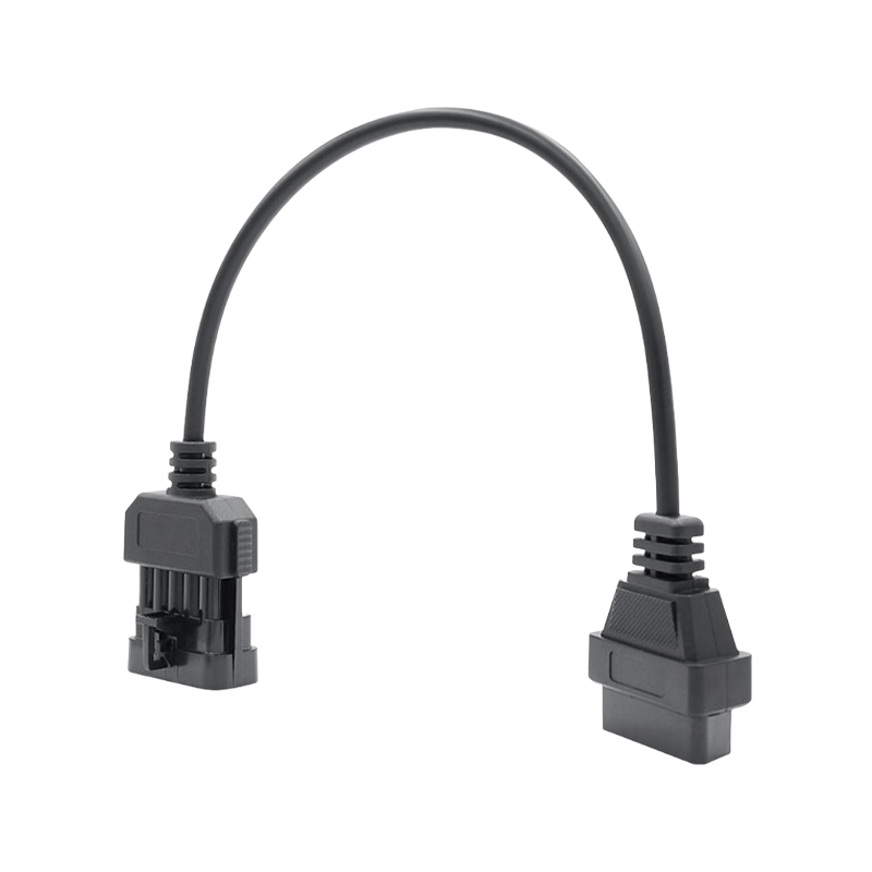 Custom 16 Pin Male Female Obd II Obd 2 Obd Ii Obd2 Extension Cable