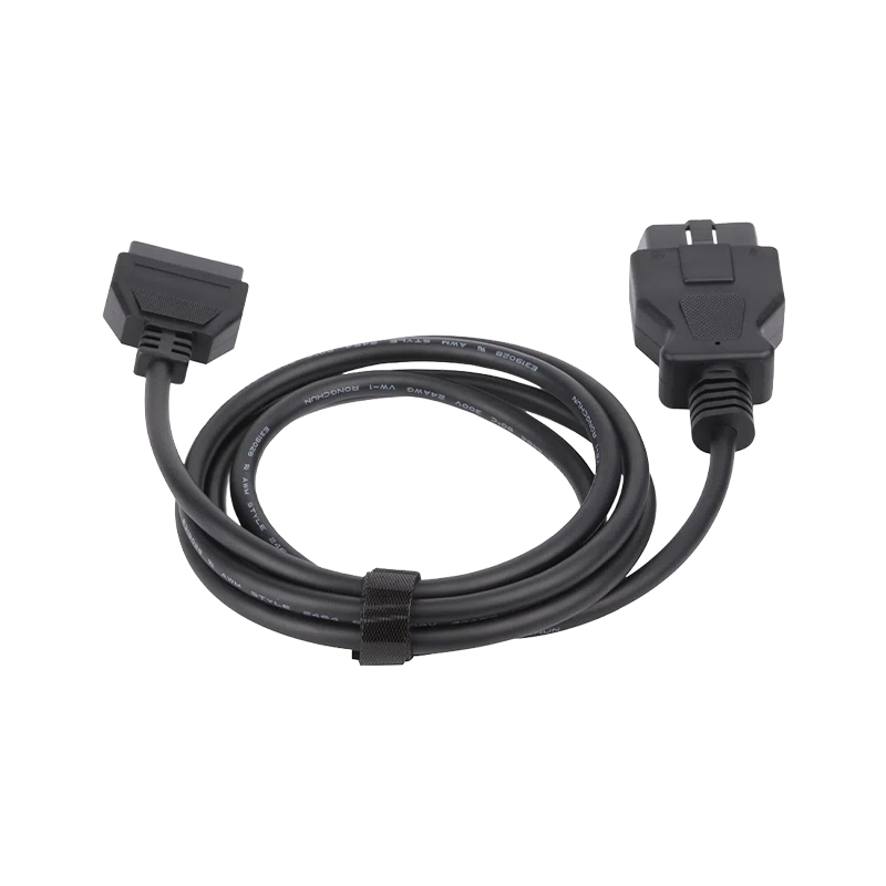 Custom 1M 16pin 12 24V Male Female J1962 Car Obd Ll Obd 2 Obd2 Connector Extension Cable