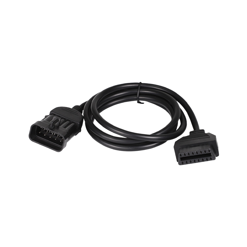 Custom 16 Pin Male Female Obd II Obd 2 Obd Ii Obd2 Extension Cable