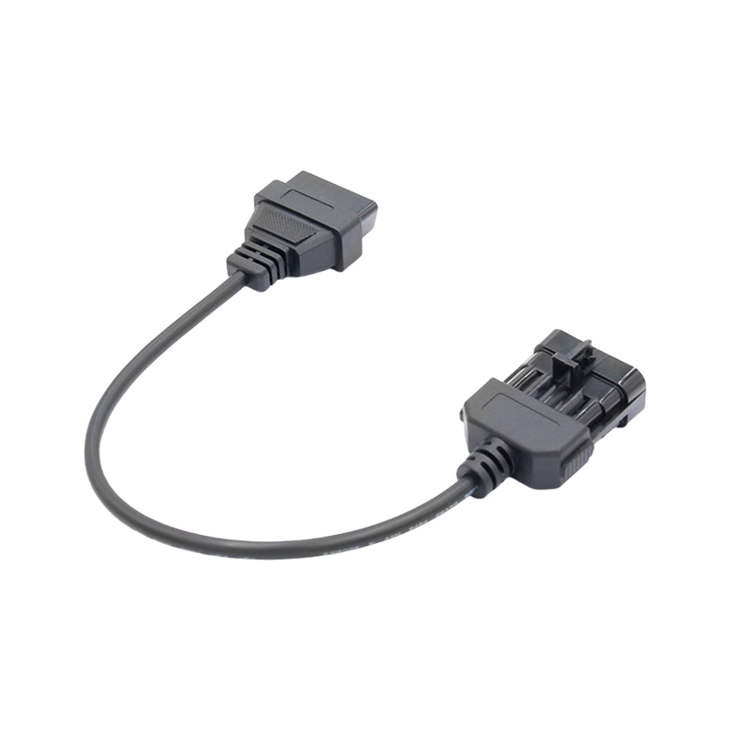 Custom 16 Pin Male Female Obd II Obd 2 Obd Ii Obd2 Extension Cable