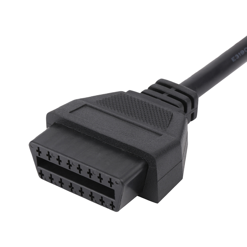 OEM ODM Obd 2 Obd Ll Obd Ii Test 16 Pin Obd2 Female Cable Harness