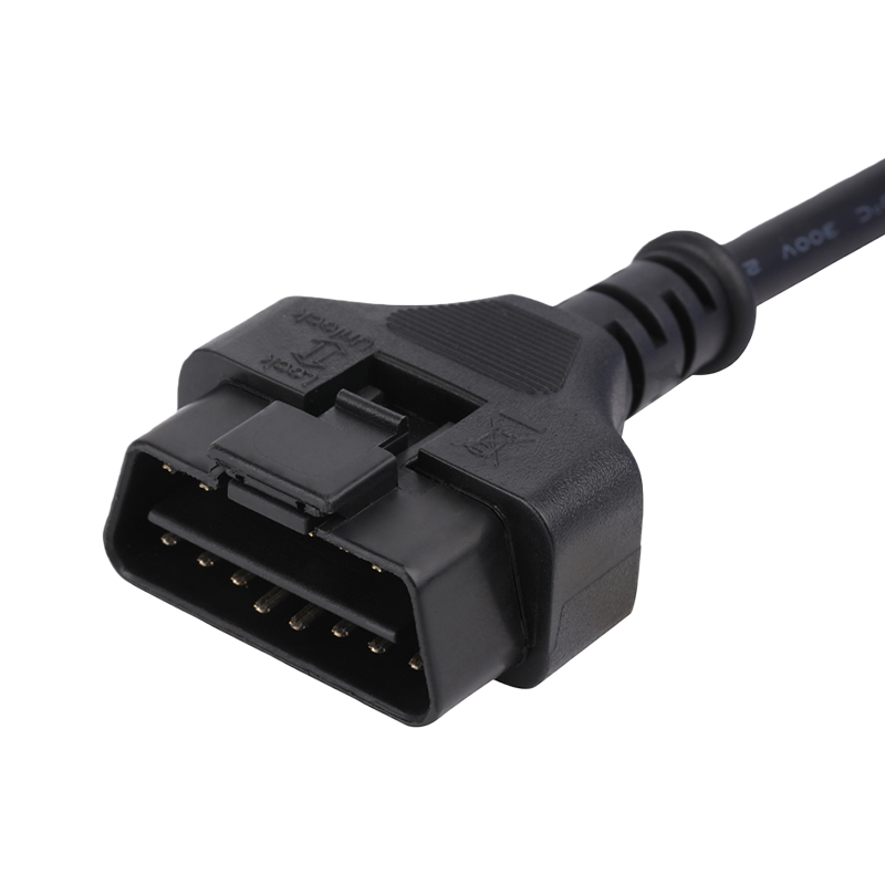 For Opel OBD Extension Cable with 10Pin to 16Pin for Code Reader