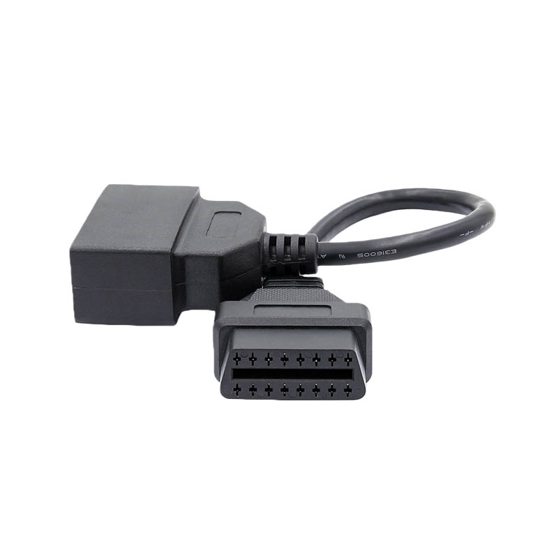 High Quality 16-Pin Male OBD Connector For 24V Diagnostic Tools Obd Code Reader