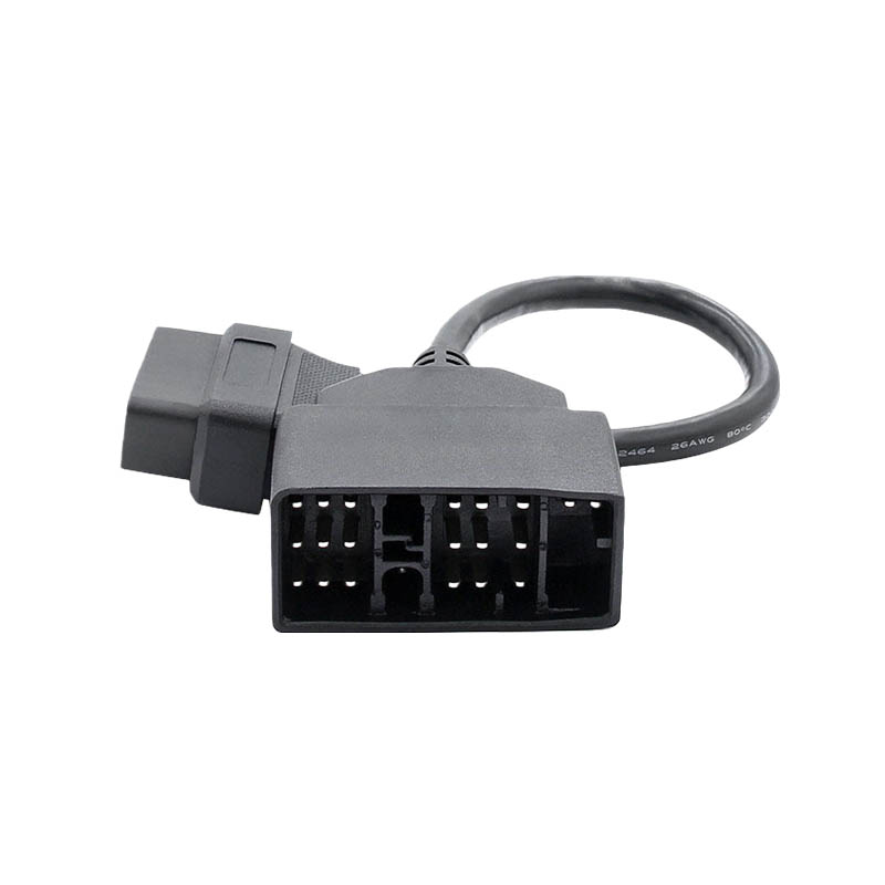 High Quality 16-Pin Male OBD Connector For 24V Diagnostic Tools Obd Code Reader
