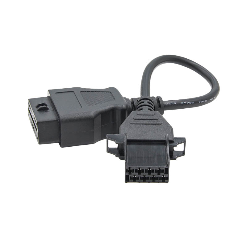Hot Selling OBD2 Male Connector Male To Female Cable With 1 Year Warranty