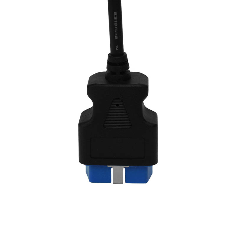 High Quality Obd2 16pin Male Plug Connector OBDII Cable OBD2 Extension Cable
