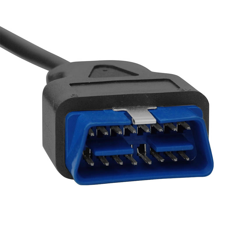 High Quality Obd2 16pin Male Plug Connector OBDII Cable OBD2 Extension Cable