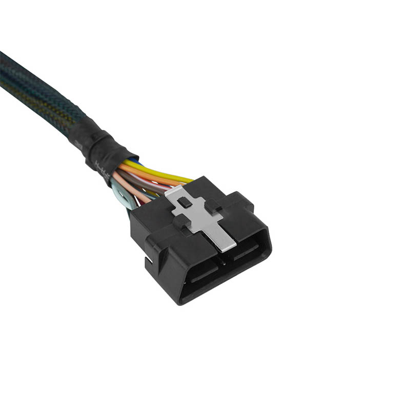 Factory OBD 2 Cable With 16pin Male To Female Connector 12V-24V Voltage For Kia Cars 1-Year Warranty