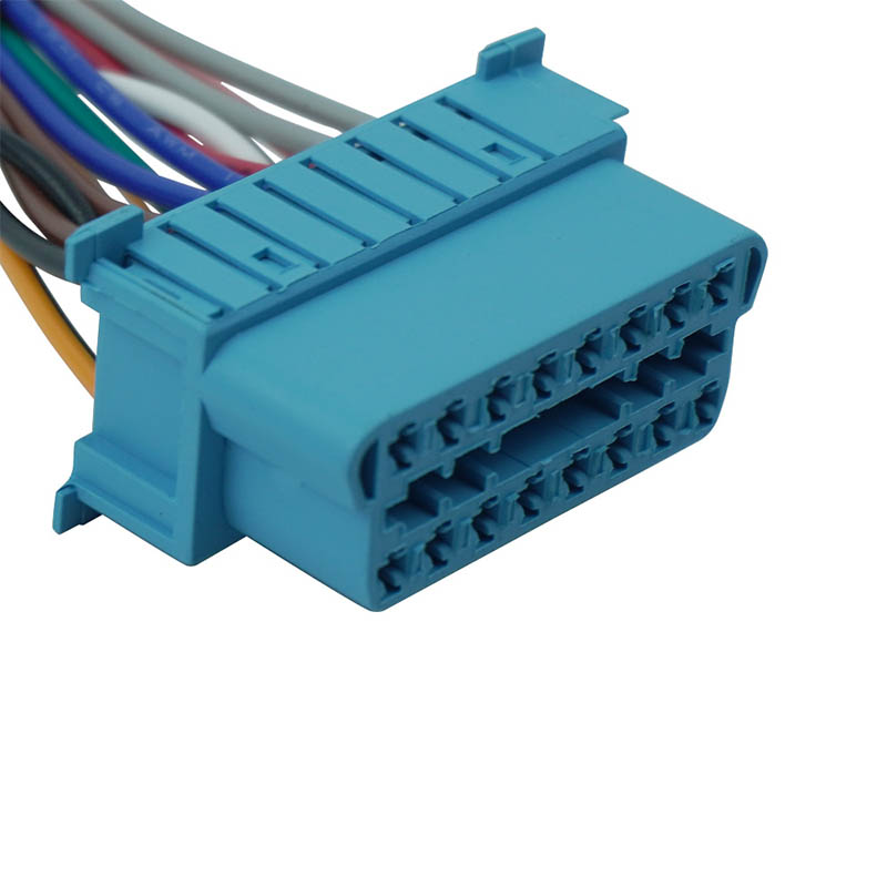 Factory 16-Pin Male Universal J1962 OBD II Connector Extension Cable Diagnostic Tools