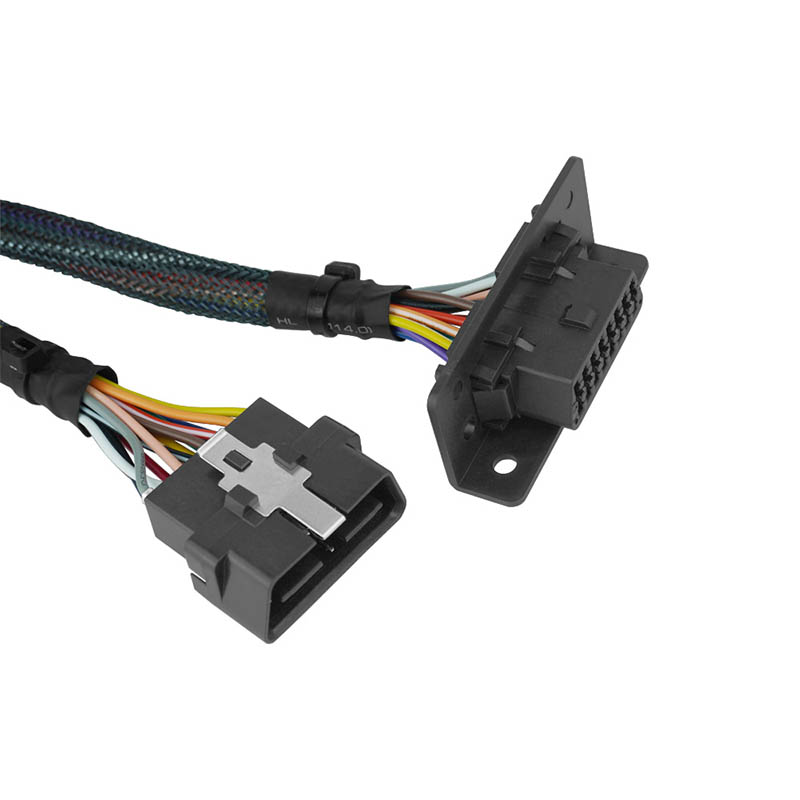 Factory OBD 2 Cable With 16pin Male To Female Connector 12V-24V Voltage For Kia Cars 1-Year Warranty