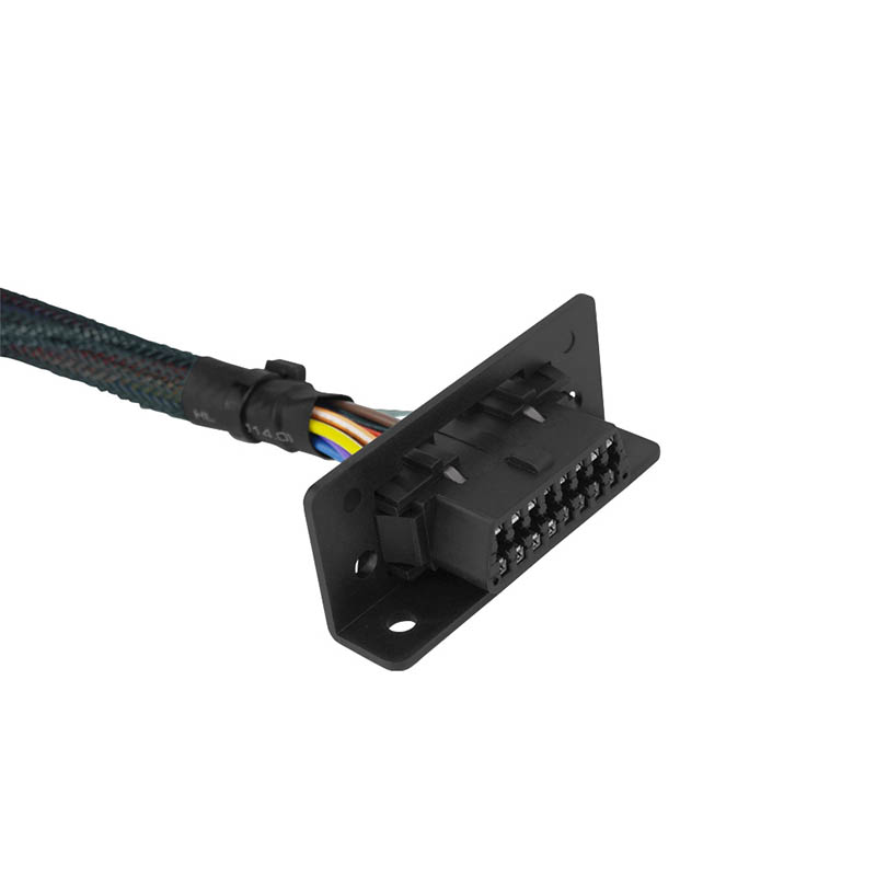 Factory OBD 2 Cable With 16pin Male To Female Connector 12V-24V Voltage For Kia Cars 1-Year Warranty