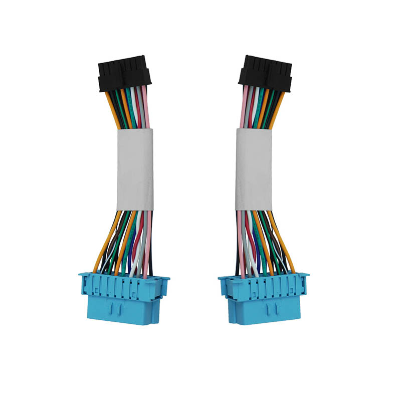 Factory 16-Pin Male Universal J1962 OBD II Connector Extension Cable Diagnostic Tools