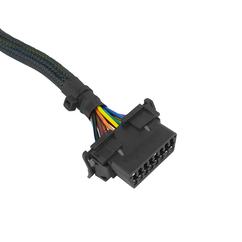 Factory OBD 2 Cable With 16pin Male To Female Connector 12V-24V Voltage For Kia Cars 1-Year Warranty