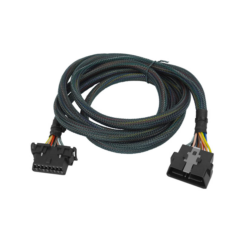 Factory OBD 2 Cable With 16pin Male To Female Connector 12V-24V Voltage For Kia Cars 1-Year Warranty