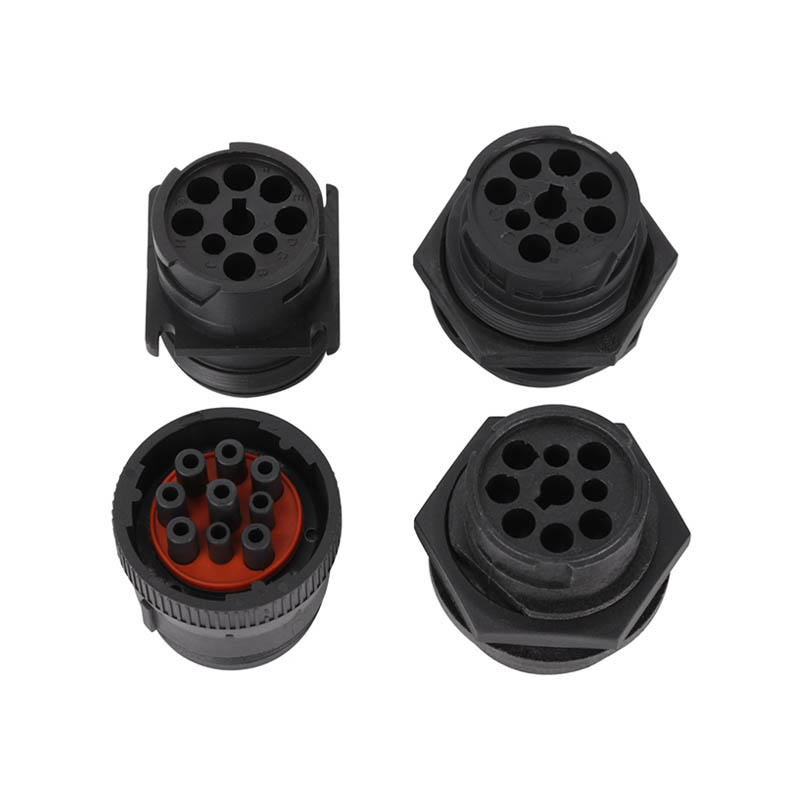 OEM ODM Customized Color Male To Female 9P Splitter Y J1939 Code Reader Cable Harness With Pure Copper Wires For Truck