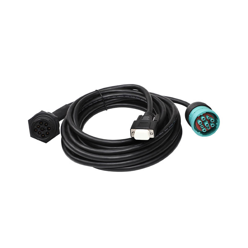 Wholesale DB15 To 9 Pin J1939 Splitter Type 2Y Automobile Wiring Harness With Code Reader For Truck GPS