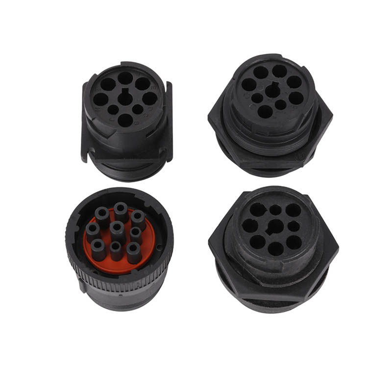 Custom J1939 9P Male To Female Connector Cable Line PVC Insulated