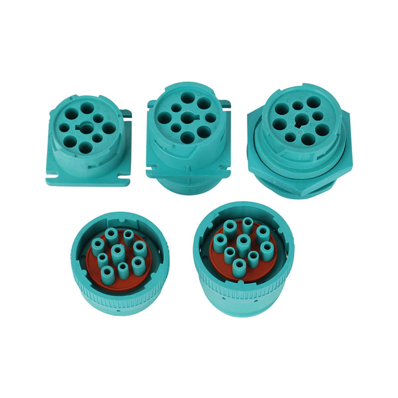 OEM ODM Customized Color Male To Female 9P Splitter Y J1939 Code Reader Cable Harness With Pure Copper Wires For Truck