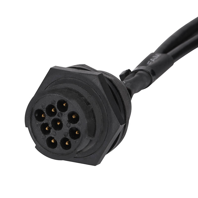 Wholesale DB15 To 9 Pin J1939 Splitter Type 2Y Automobile Wiring Harness With Code Reader For Truck GPS