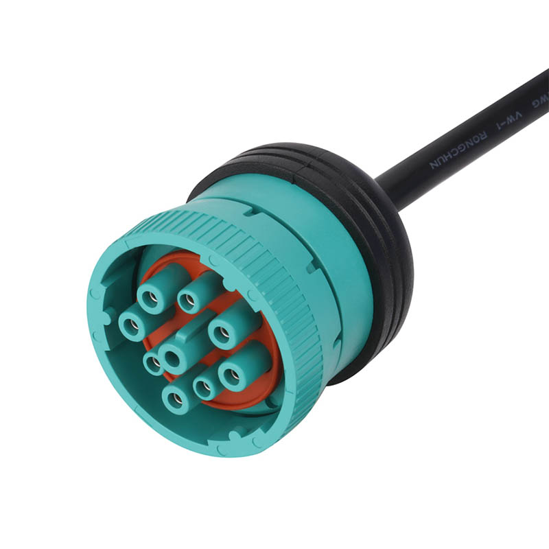 Wholesale DB15 To 9 Pin J1939 Splitter Type 2Y Automobile Wiring Harness With Code Reader For Truck GPS