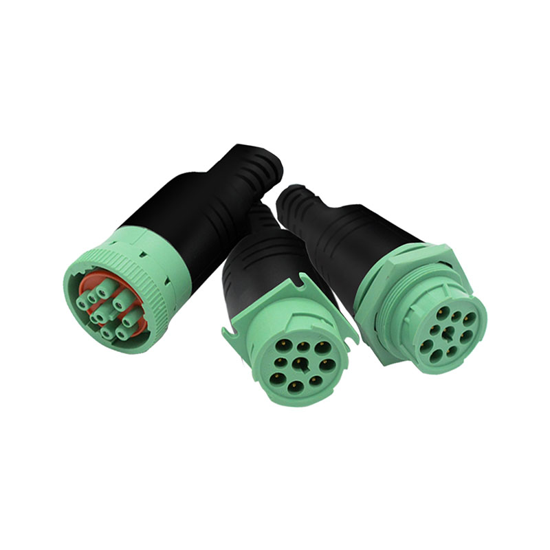 Custom Cables J1939 9P Male Female Connector Harness