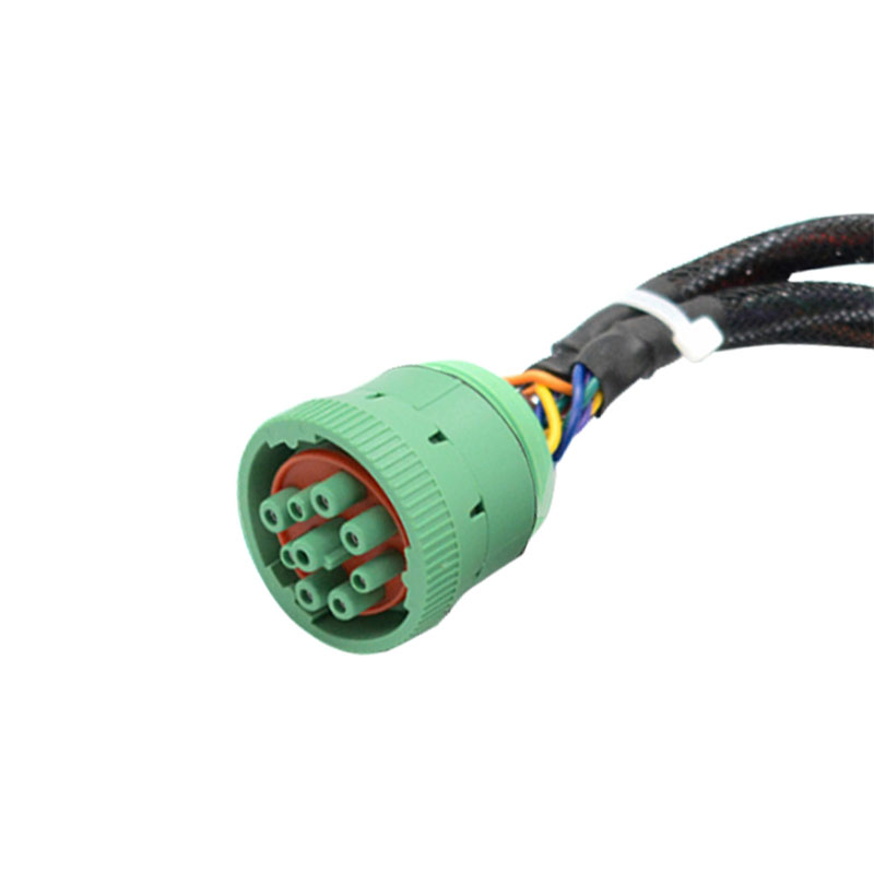 Type 2 Split Y9 Pin Green Cable Excellent Connectivity And Customization
