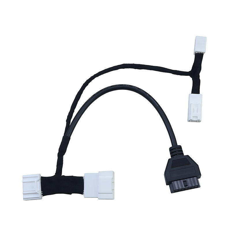 20 Pin CAN Bus OBD OBD2 Cable Automobile Wiring Harness Adapter Cable for Tesla Model 3 Before 2019-01