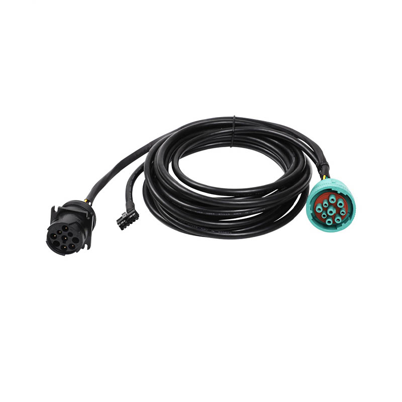 How can automotive cable manufacturers customize the length and connector types of this J1939 splitter harness to meet specific OEM requirements?